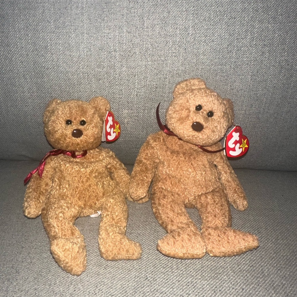 Ty "Curly" Beanie Babies